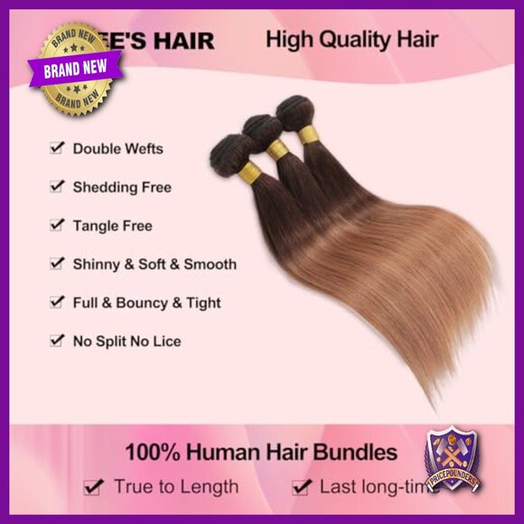 Straight Human Hair Extensions with Lace Closure 12A Grade Virgin Remy main image 4